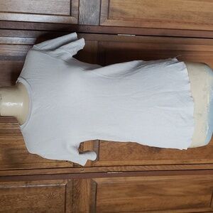 Zara NWOT Waffle Knit Short Sleeve T-Shirt, Sz S